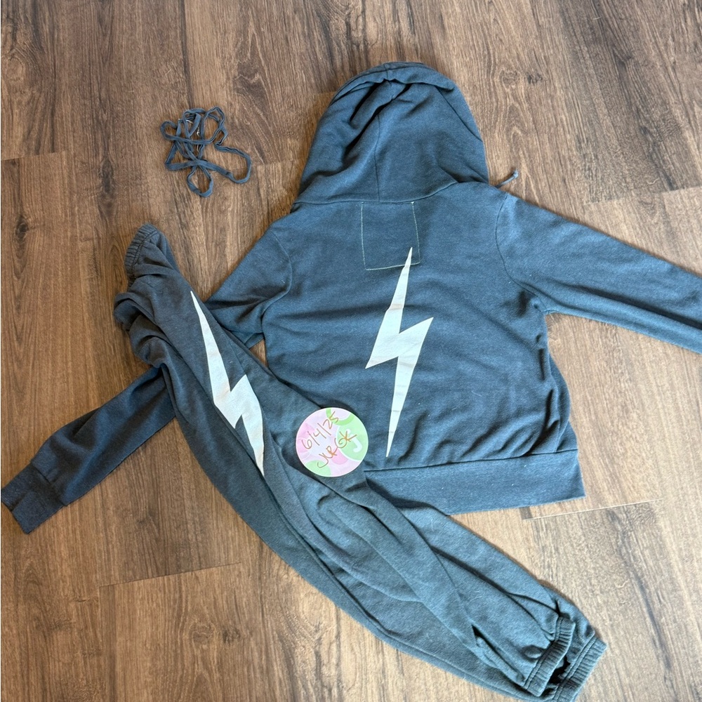 Aviator Nation Charcoal Hoodie
